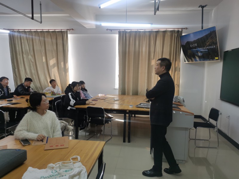 “照明设计”订单班如期进行“第一堂课”教学3