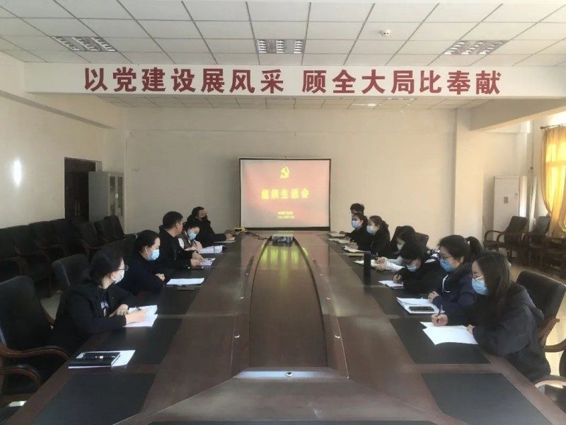 1学生工作处-机关第二党支部召开政治体检专题组织生活会1